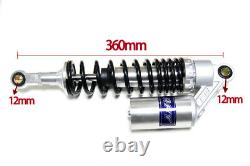 13'' 340mm Motorcycle Rear Air Shock Absorber Suspension Scoote For Suzuki Honda