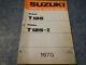 1970 Suzuki Ts125 Ts 125 Ii Duster Hustler Catalogue Manual 69 70 71 72