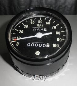 1971 77 Suzuki Ts125 Tc125 Ts185 Speedometer 34100-28611