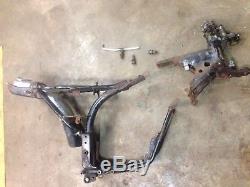 1971 suzuki convert your ts90 into a suitcase cycle frame unbolts folds up ts