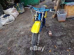 1984 suzuki ts 125 x, barn find, spares repair, project, field bike, classic