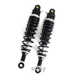 2pcs 340mm Motorcycle Rear Air Shock Absorber Suspension Scoote For Suzuki Honda