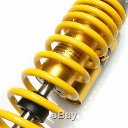 2x 340mm 13 3/8 Motorcycle Rear Shocks Absorbers Air Suspension Round Hole End