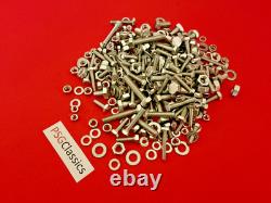 300 Assorted Universal Stainless Steel Hex Screws Bolts Nuts READ Suzuki TS50ER