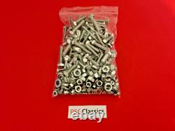300 Assorted Universal Stainless Steel Hex Screws Bolts Nuts READ Suzuki TS50ER