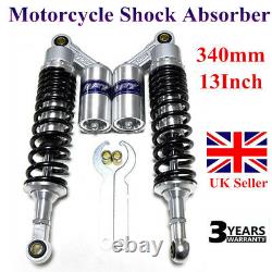 340mm 13'' Motorcycle Shock Absorber Rear Spring Damper For Yamaha XJR1200 Honda