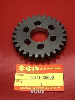 72-81 TS250 SAVAGE ER ERN ERT ERX New Genuine SUZUKI 2nd Driven Gear 24321-30000