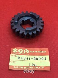 73-82 TS250 TS250ER New Genuine SUZUKI 4th Driven 21T Gear 24341-30001