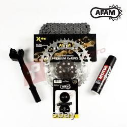 AFAM Upgrade X-ring Chain and Sprocket Kit to fit Suzuki TS125 C / ER 1979-1982