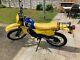 Classic 1986 Yellow Suzuki Ts50x Motorcycle 50cc