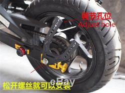Durable Motorcycle Rear Wheel Cover Fender Splash Guard for No Groove Tires Set