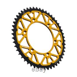 Fits Suzuki TS 200 R 1989-1996 JT Black Gold Rear Sprocket 50 JTX808.50GLD