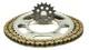 Fits Suzuki Ts125 X 84-90 Afam Chain & Sprocket