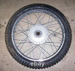 Front Wheel 2.75-18 Tire Ts90 Suzuki Ts 90 Mini Bike Parts