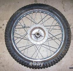 Front Wheel 2.75-18 Tire Ts90 Suzuki Ts 90 Mini Bike Parts