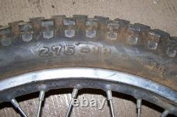 Front Wheel 2.75-18 Tire Ts90 Suzuki Ts 90 Mini Bike Parts