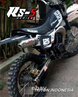 Full system for exhaust VINTAGE SUZUKI TS 125