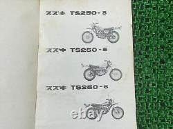 Genuine Used Motorcycle Parts List Hustler250 TS250-3 TS250-5 TS250-6 9439