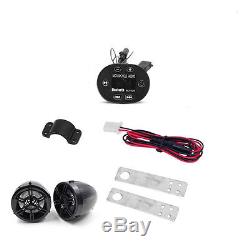 High Quality DC12V Wireless Bluetooth Motorcycle Audio Stereo Speaker MP3 FM AUX