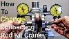 How To Change Motorcycle Connecting Rod Kit Crank