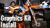 How To Install A Graphics Kit On A Motocross Bike