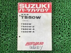 Hustler 50 Parts List Ts50W 2 3 4 Sa11A Suzuki Regular Used Motorcycle Maintena