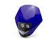 Led Headlight Mask Blue For Yamaha Wr Tt Dt Enduro Supermoto Motocross