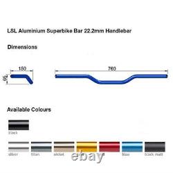 LSL Superbike ALU Handlebar Titan 22.2mm Suzuki TS 250 X 1984