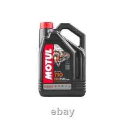 MOTUL 710 2T Oil for Suzuki TS 50 XK 1987-1997 4 Litre