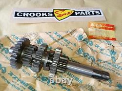 NOS 24120-46000 RM80/RM50/TS50/GT50/ZR50/OR50 Suzuki Clutch Countershaft Assy