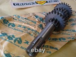 NOS 24120-46000 RM80/RM50/TS50/GT50/ZR50/OR50 Suzuki Clutch Countershaft Assy