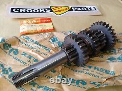 NOS 24120-46000 RM80/RM50/TS50/GT50/ZR50/OR50 Suzuki Clutch Countershaft Assy