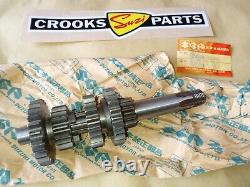 NOS 24120-46000 RM80/RM50/TS50/GT50/ZR50/OR50 Suzuki Clutch Countershaft Assy