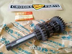 NOS 24120-46000 RM80/RM50/TS50/GT50/ZR50/OR50 Suzuki Clutch Countershaft Assy