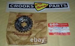 NOS 24351-48710 TS125ERZ 1982 / RG125 1986 to 1988 Suzuki 22T 5th Driven Gear