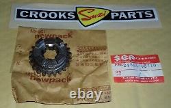 NOS 24351-48710 TS125ERZ 1982 / RG125 1986 to 1988 Suzuki 22T 5th Driven Gear