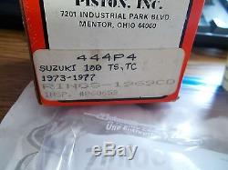 NOS Wiseco Piston Kit Suzuki 1973-1977 TS100 TC100 444P4