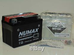 Numax YTX4LBS Battery Suzuki 50cc Tune50, TS 50, X, XA, XK, UZ50X, X5, ZILION