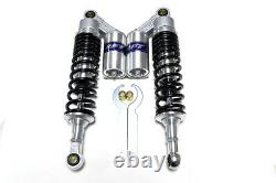 One Pair 360mm 14 Inch Motorcycle Rear Air Shock Absorber Fit Yamaha Suzuki