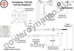 Powerdynamo MZ-B VAPE Ignition Stator System for Suzuki 71-78 TS 185 250 DC Sys