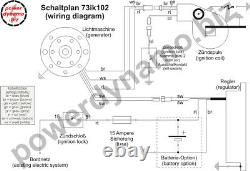 Powerdynamo MZ-B VAPE Ignition Stator System for Suzuki thru 81 TS 185 250 DCSys