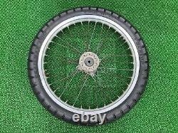 SUZUKI Genuine Used Motorcycle Parts TS125R Front Wheel SF15A-112 116
