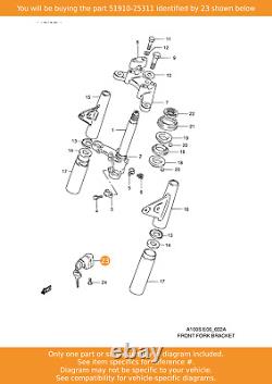 SUZUKI Lock Assy, Steering, 51910-25311 OEM