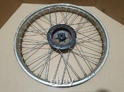 SUZUKI TS 50 Ts80 TS80X 50x SC11A set of OEM wheels rims hubs spokes front rear