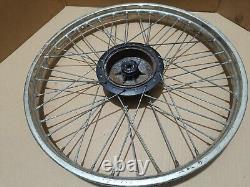 SUZUKI TS 50 Ts80 TS80X 50x SC11A set of OEM wheels rims hubs spokes front rear