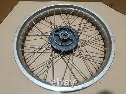 SUZUKI TS 50 Ts80 TS80X 50x SC11A set of OEM wheels rims hubs spokes front rear