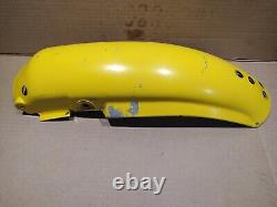 SUZUKI TS Ts50 TS50X 1985 rear plastic fender mudflap OEM part 63113-13700