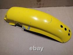 SUZUKI TS Ts50 TS50X 1985 rear plastic fender mudflap OEM part 63113-13700