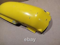 SUZUKI TS Ts50 TS50X 1985 rear plastic fender mudflap OEM part 63113-13700