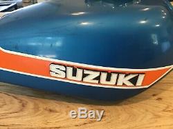 SUZUKI TS250 GAS TANK Suzuki Hustler nice! Shiny inside